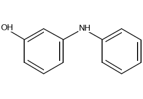 3-Hydroxydiphenylamine structure, CAS 101-18-8