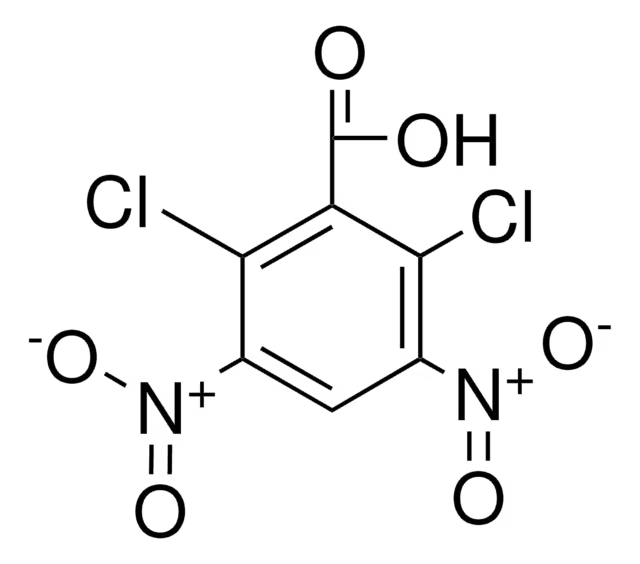 2,4-Dichloro-3,5-dinitrobenzoic acid structure, CAS 52729-03-0