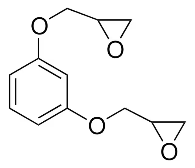 1,3-Bis(glycidyloxy)benzene structure, CAS 101-90-6