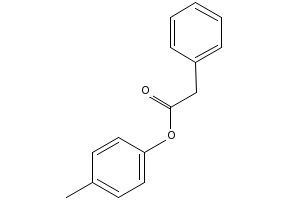 4-Cresyl phenylacetate structure, CAS 101-94-0