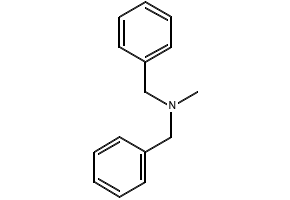Dibenzylmethylamine structure, CAS 102-05-6