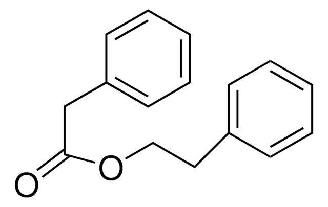 Phenethyl phenylacetate structure, CAS 102-20-5