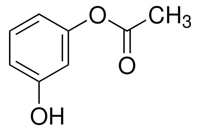 3-Hydroxyphenyl acetate structure, CAS 102-29-4