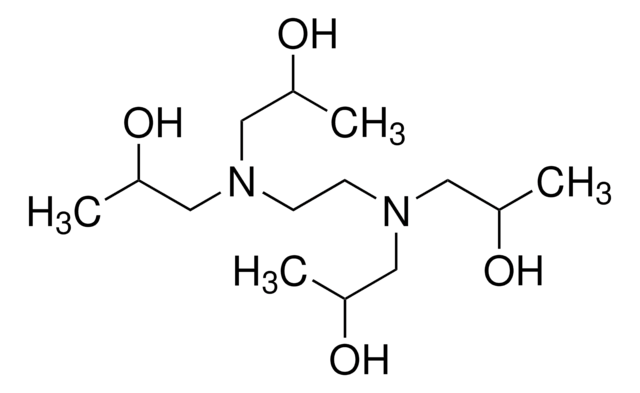 N,N,N',N'-Tetrakis(2-hydroxypropyl)ethylenediamine structure, CAS 102-60-3