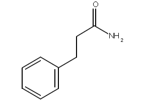 3-Phenyl-propionamide structure, CAS 102-93-2