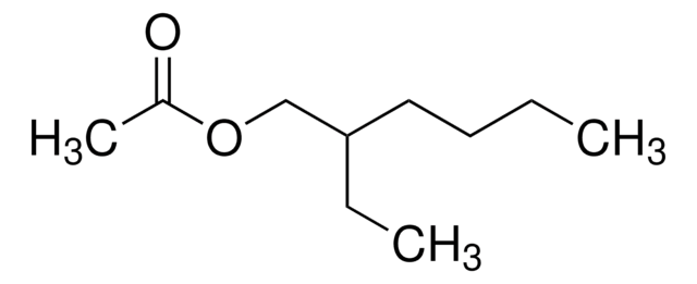 2-Ethylhexyl acetate structure, CAS 103-09-3
