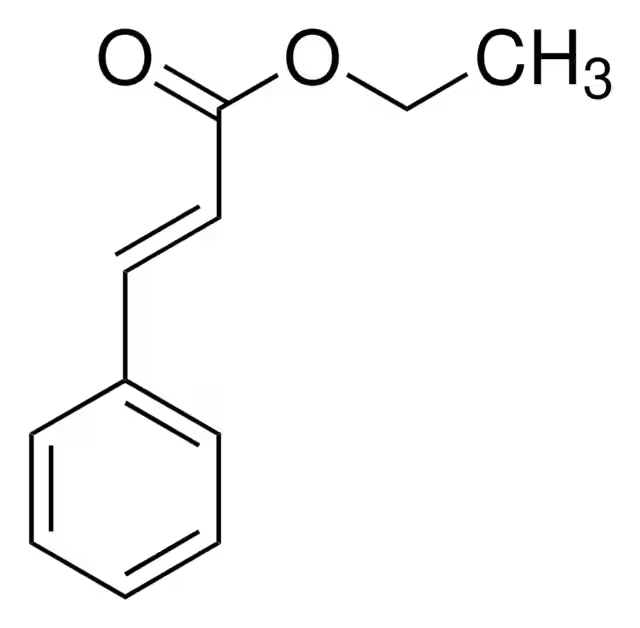 Ethyl cinnamate structure, CAS 103-36-6