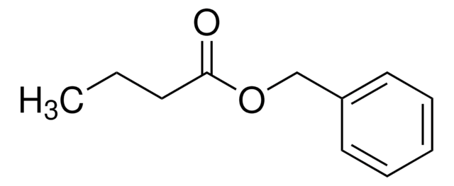 Benzyl butyrate structure, CAS 103-37-7