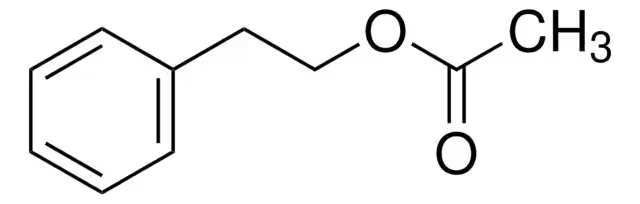 Phenethyl acetate structure, CAS 103-45-7