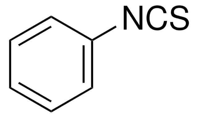 Phenyl isothiocyanate structure, CAS 103-72-0