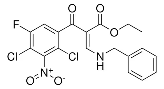 2,4-Dichloro-5-fluoro-3-hydroxybenzoic acid structure, CAS 290835-84-6
