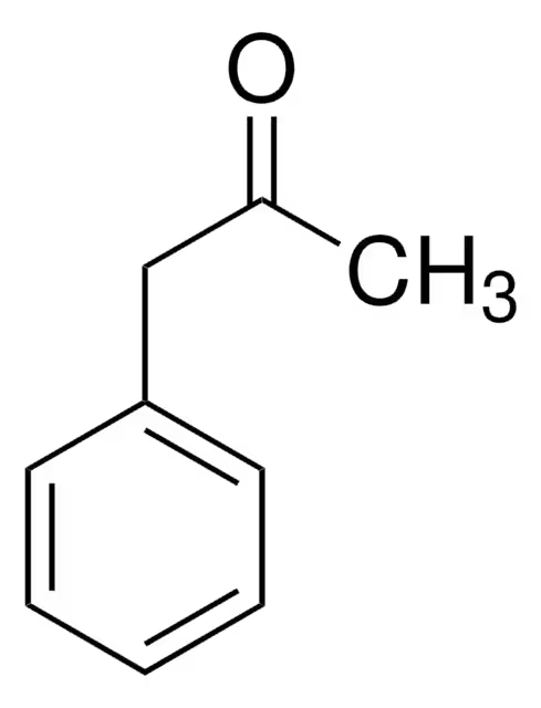 Phenylacetone; 1-Phenyl-2-acetone structure, CAS 103-79-7