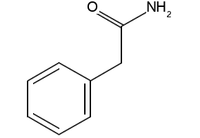 2-Phenylacetamide structure, CAS 103-81-1