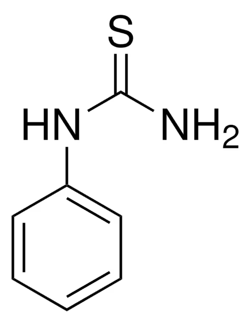 Phenyl-2-thiourea structure, CAS 103-85-5