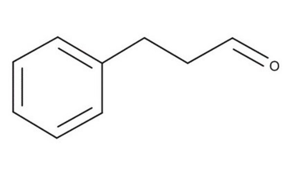 Phenylpropyl aldehyde structure, CAS 104-53-0