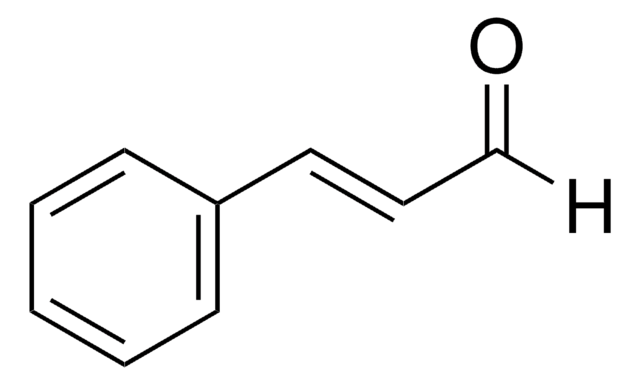 Cinnamaldehyde structure, CAS 104-55-2