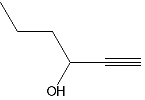 1-Hexyn-3-ol structure, CAS 105-31-7