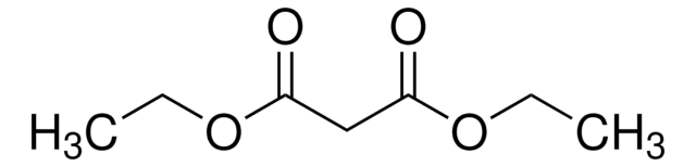 Diethyl malonate structure, CAS 105-53-3