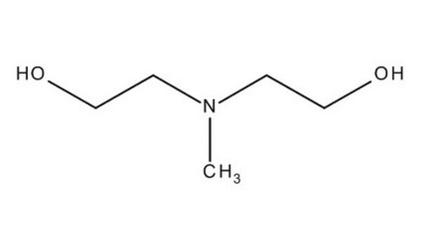 N-Methyldiethanolamine structure, CAS 105-59-9