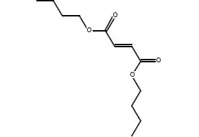 Dibutyl fumarate structure, CAS 105-75-9