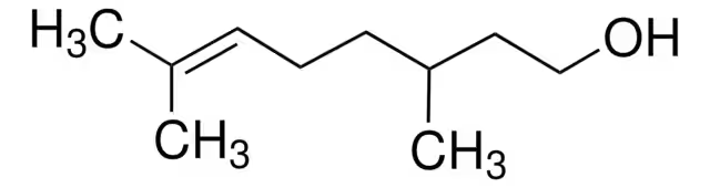 Citronellol structure, CAS 106-22-9
