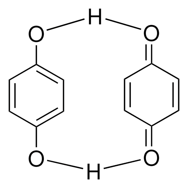 Quinhydrone structure, CAS 106-34-3