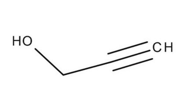 Propargyl alcohol structure, CAS 107-19-7