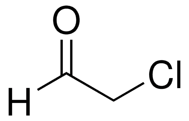 Chloroacetaldehyde structure, CAS 107-20-0