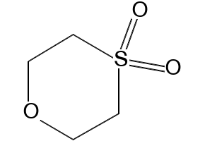 1,4-Thioxane-1,1-dioxide structure, CAS 107-61-9