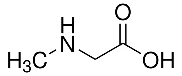 Sarcosine structure, CAS 107-97-1