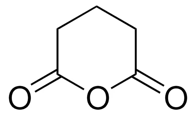 Glutaric anhydride structure, CAS 108-55-4