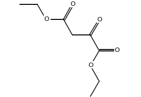 Diethyl oxalacetate structure, CAS 108-56-5