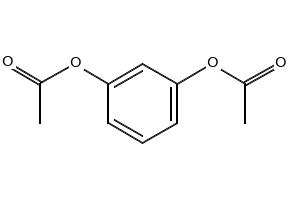 1,3-Diacetoxybenzene structure, CAS 108-58-7
