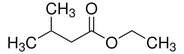 Ethyl isovalerate structure, CAS 108-64-5