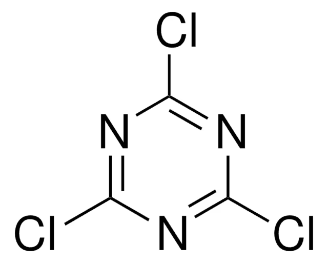 Cyanuric chloride structure, CAS 108-77-0