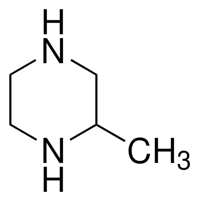2-Methylpiperazine structure, CAS 109-07-9