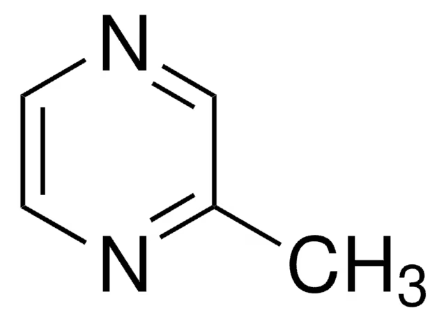 2-Methylpyrazine structure, CAS 109-08-0