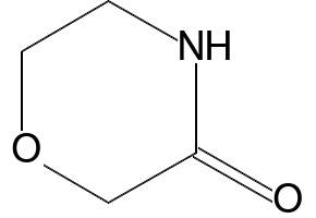 3-Ketomorpholine structure, CAS 109-11-5