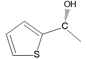(R)-1-(Thiophen-2-yl)ethanol structure, CAS 86527-10-8