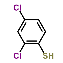 2,4-Dichlorothiophenol structure, CAS 1122-41-4