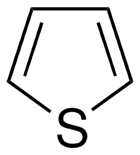 Thiophene structure, CAS 110-02-1