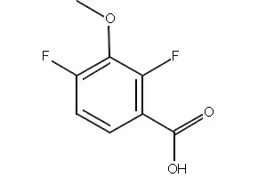 2,4-Difluoro-3-methoxybenzoic acid structure, CAS 178974-97-5