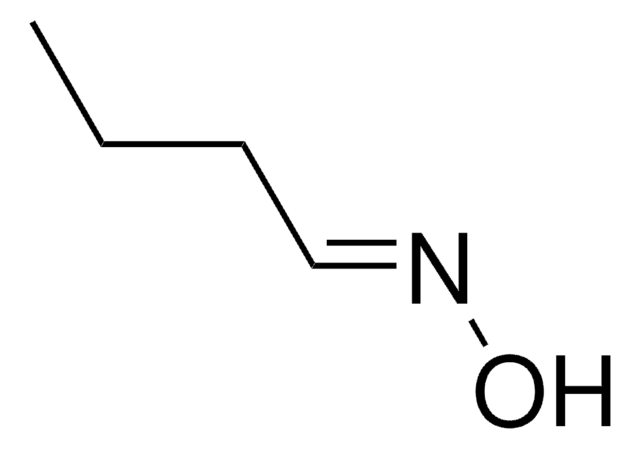 Butyraldoxime structure, CAS 110-69-0
