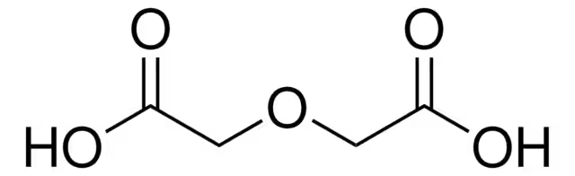 Diglycolic acid structure, CAS 110-99-6