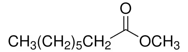 Methyl octanoate structure, CAS 111-11-5
