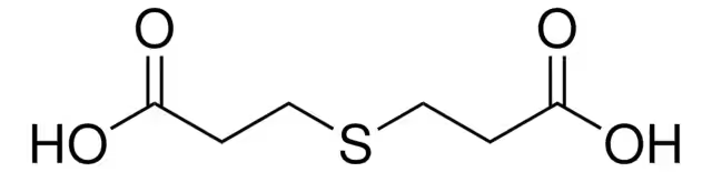 3,3'-Thiodipropionic acid structure, CAS 111-17-1