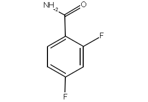 2,4-Difluorobenzamide structure, CAS 85118-02-1