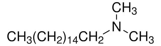 N,N-Dimethylhexadecylamine structure, CAS 112-69-6