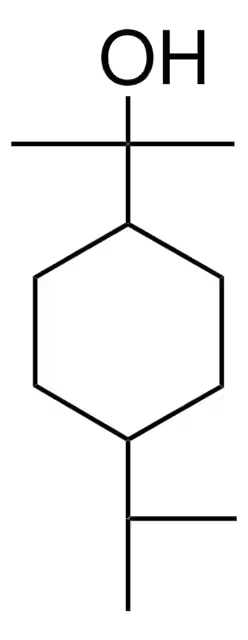 alpha,alpha-dimethyl-4-methylenecyclohexanemethanol structure, CAS 7299-42-5