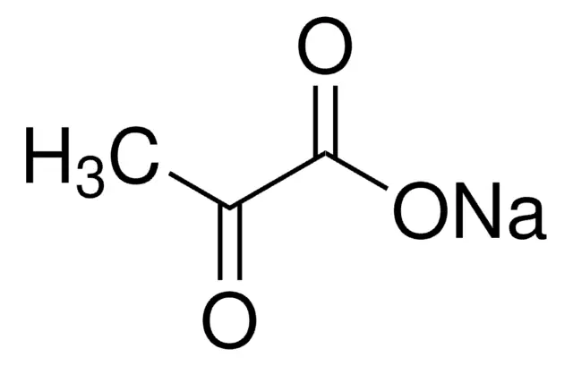 Sodium pyruvate structure, CAS 113-24-6
